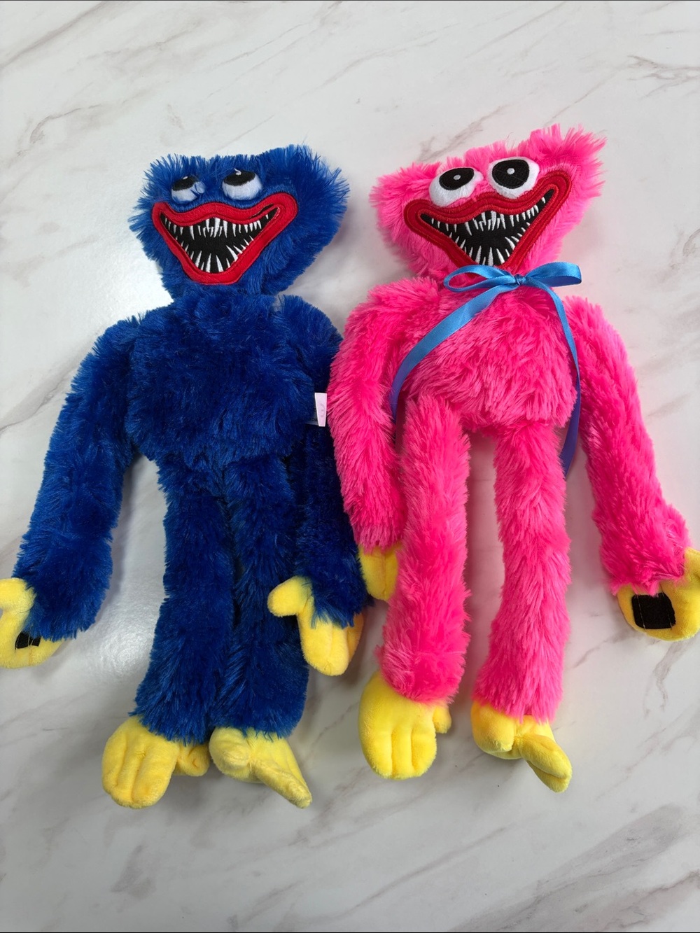 Huggy Wuggy horror Poppy Playtime pink "Kissy Missy" blue "Huggy Wuggy plush